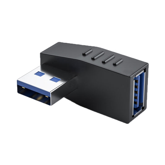 ENKAY USB 3.0 Adapter 90 Degree Angle Male to Female Combo Coupler Extender Connector, Angle:Horizontal Right - USB 3.0 by ENKAY | Online Shopping UK | buy2fix