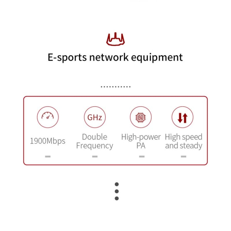 Comfast CF-958AC High Power PA Wifi Adapter 1900Mbps Gigabit E-Sports Network Card 2.4Ghz+5.8Ghz USB 3.0 PC Lan Dongle Receiver - Wireless Routers by COMFAST | Online Shopping UK | buy2fix