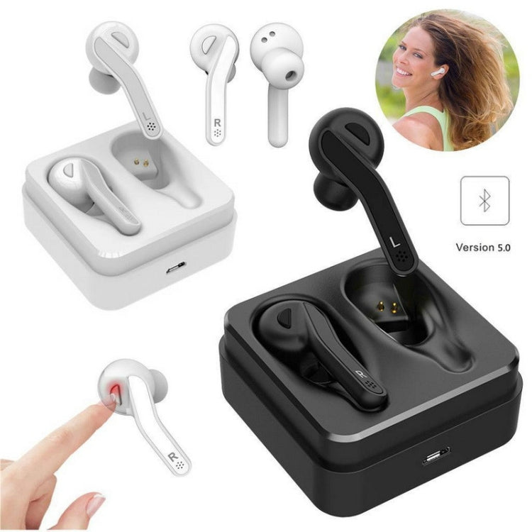 T88 Mini Touch Control Hifi Wireless Bluetooth Earphones TWS Wireless Earbuds with Charger Box(Black) - TWS Earphone by buy2fix | Online Shopping UK | buy2fix