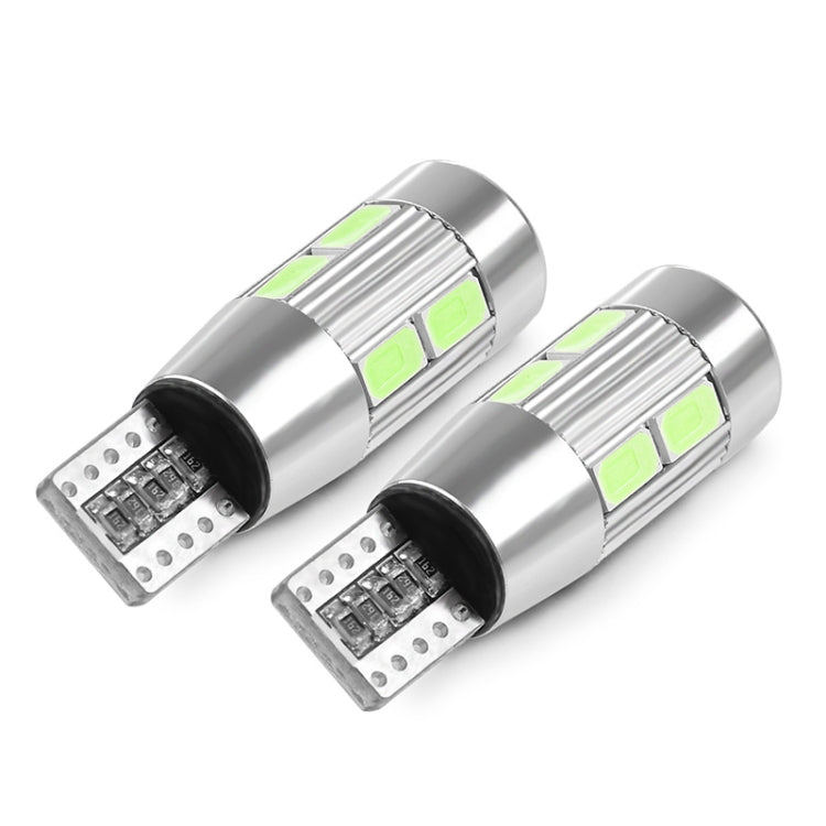 2PCS Car Styling Car Auto LED T10 Canbus 194 W5W 10 SMD 5630 LED Light Bulb LED Light Parking Car Side Light - In Car by buy2fix | Online Shopping UK | buy2fix