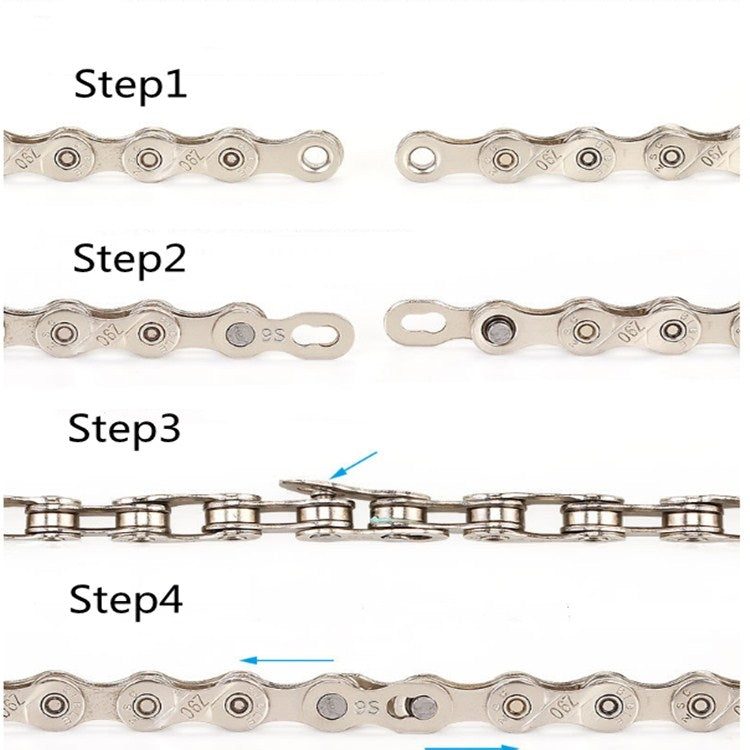 3 Pairs Bicycle Chain Magic Buckle Chain Joint, Model:KM- 9 Speed - Outdoor & Sports by buy2fix | Online Shopping UK | buy2fix