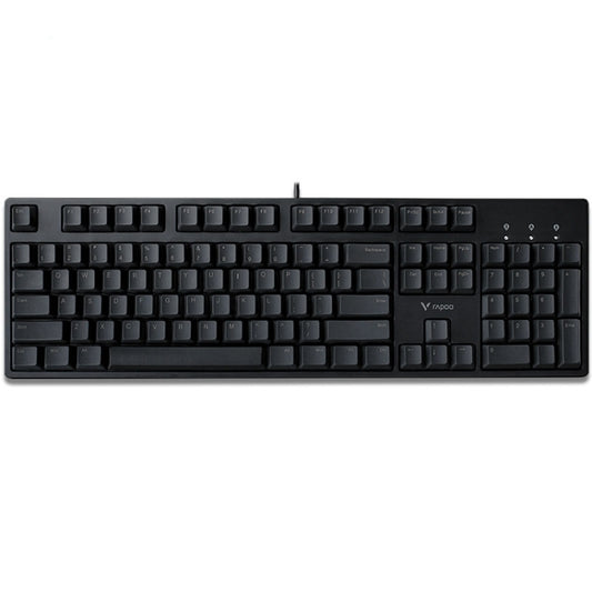Rapoo V860 Desktop Wired Gaming Mechanical Keyboard, Specifications:104 Keys(Green Shaft) - Wired Keyboard by Rapoo | Online Shopping UK | buy2fix