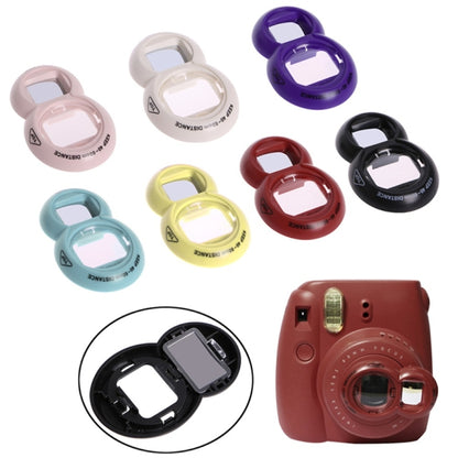 2PCS Selfie Mirror for Polaroid Mini7s / Mini8(Purple) - Camera Accessories by buy2fix | Online Shopping UK | buy2fix