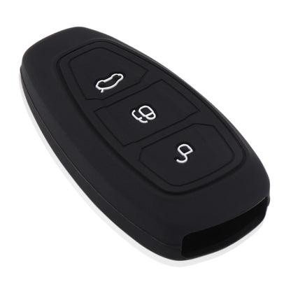 Silicone Car Key Cover for Ford Kuga Focus 3 4 Ecosport Fiesta - In Car by buy2fix | Online Shopping UK | buy2fix