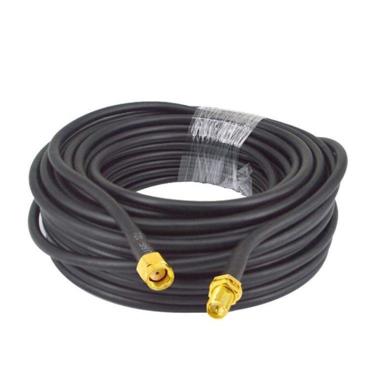 RP-SMA Male To RP-SMA Female RG58 Coaxial Adapter Cable, Cable Length:1m - Connectors by buy2fix | Online Shopping UK | buy2fix