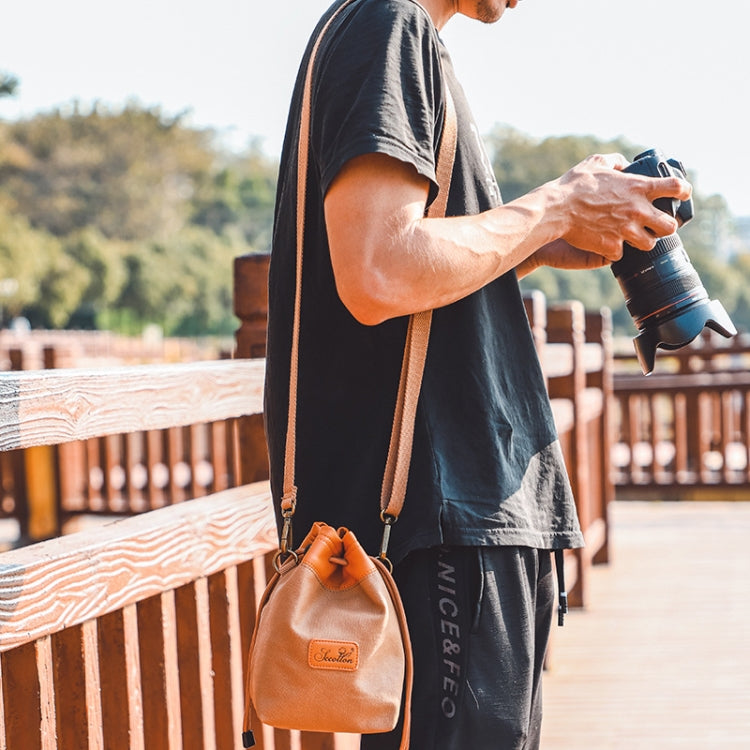 S.C.COTTON Camera Lens Protection Bag Liner Bag Waterproof Camera Storage Bag, Size: L(Black) - Camera Accessories by S.C.COTTON | Online Shopping UK | buy2fix