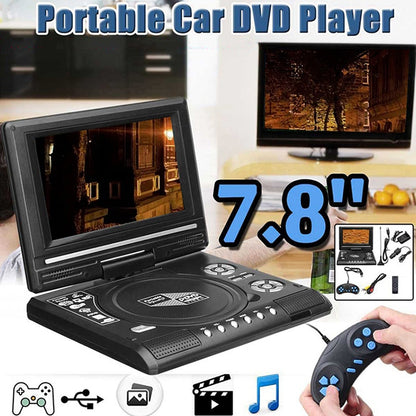 7.8 inch Portable DVD with TV Player, Support SD / MMC Card / Game Function / USB Port(AU Plug) - Consumer Electronics by buy2fix | Online Shopping UK | buy2fix