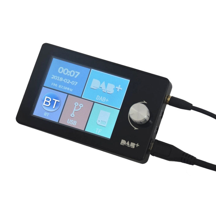 2.8 inch Car DAB+Digital Broadcasting Colorful Screen Receiver FM Forwarding AUX Output - Bluetooth Car Kits by buy2fix | Online Shopping UK | buy2fix