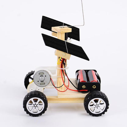 DIY Mini Wooden Car Wireless Remote Control Vehicle Model Kids Toys - Model Toys by buy2fix | Online Shopping UK | buy2fix