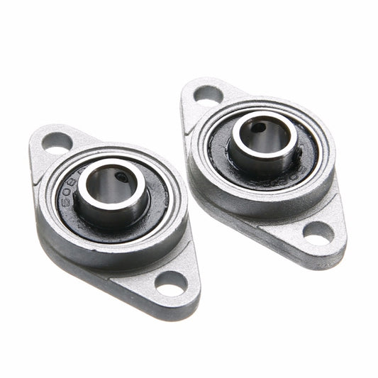 2 PCS  Diamond KFL-08 000 001 Bearing Housing Zinc Alloy Miniature Housing Bearing 3D Printer Accessories Universal, Size:KFL001 (inner diameter 12) - Consumer Electronics by buy2fix | Online Shopping UK | buy2fix