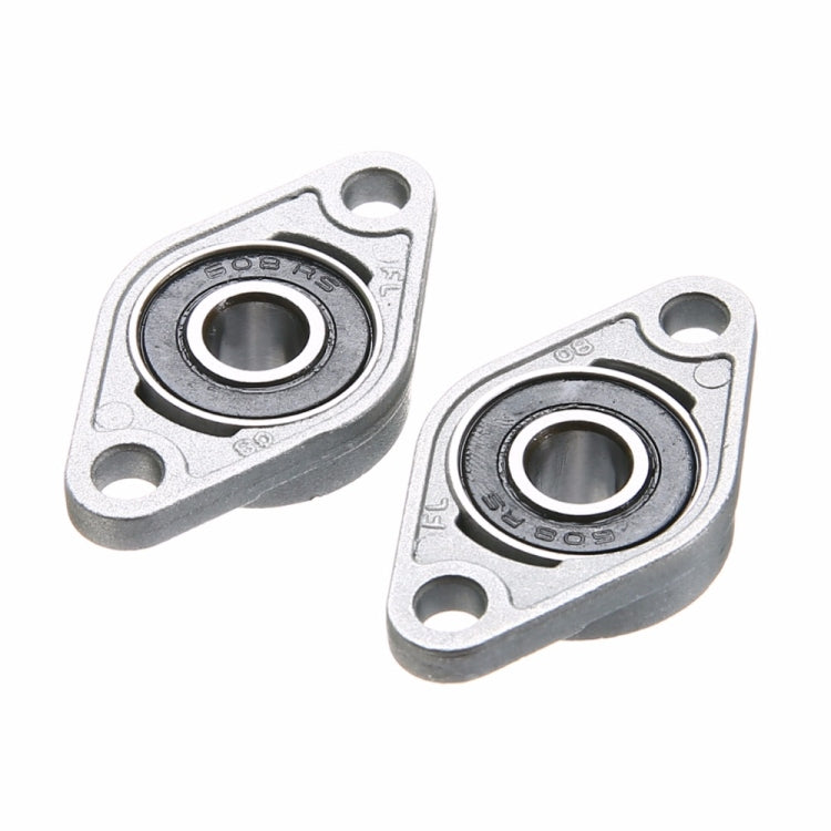 2 PCS  Diamond KFL-08 000 001 Bearing Housing Zinc Alloy Miniature Housing Bearing 3D Printer Accessories Universal, Size:KFL001 (inner diameter 12) - Consumer Electronics by buy2fix | Online Shopping UK | buy2fix