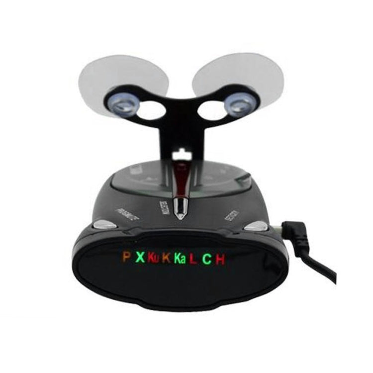 12V Laser Anti Radar Car Detector 360 Degree Led Display Police Speedometer Voice Alert/Alarm - In Car by buy2fix | Online Shopping UK | buy2fix