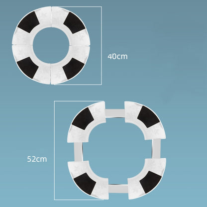 Round Air Conditioner Base Stainless Steel Stretchable Heightening Bracket, Specification:4-Legs Highten 15cm - Home & Garden by buy2fix | Online Shopping UK | buy2fix