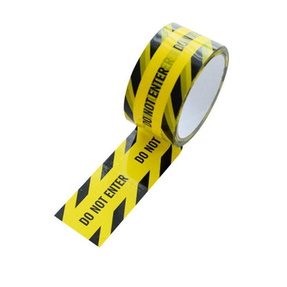 3 PCS Floor Warning Social Distance Tape Waterproof & Wear-Resistant Marking Warning Tape(Do Not Enter) - Warning Sticker by buy2fix | Online Shopping UK | buy2fix