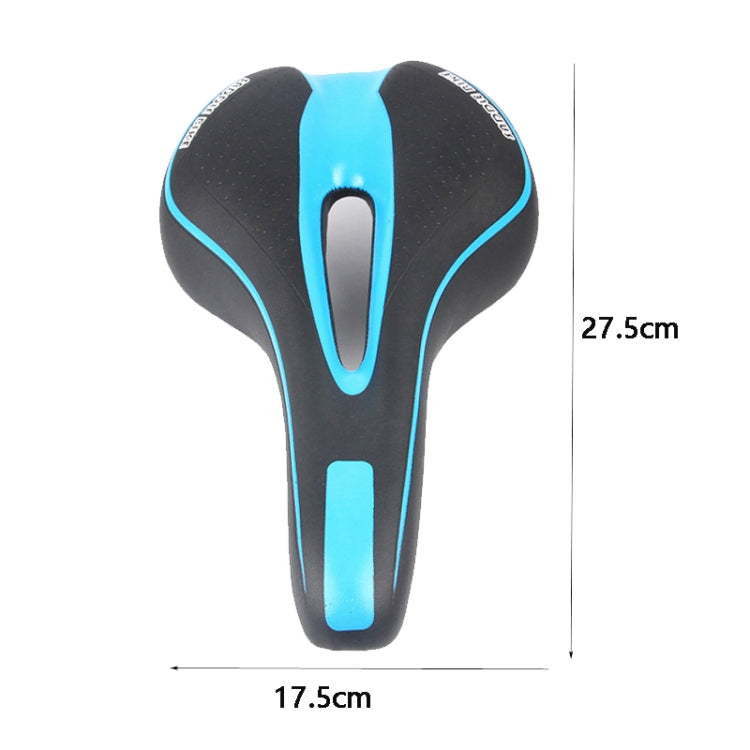 Mountain Bike Saddle Road Bike Folding Car Seat Cushion Cycling Equipment, Colour: Black Blue(No Standard) - Outdoor & Sports by buy2fix | Online Shopping UK | buy2fix