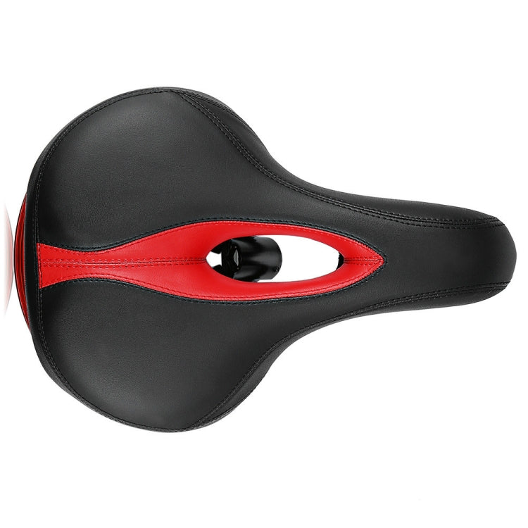 Bicycle Cushion With Lamp Bicycle Saddle Mountain Bike Saddle(Red) - Outdoor & Sports by buy2fix | Online Shopping UK | buy2fix