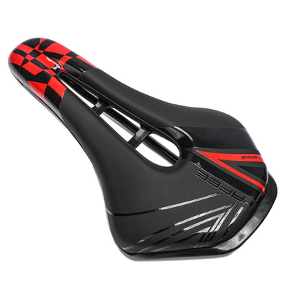 YAFEE YF-1128 Bicycle Seat Saddle Mountain Bike Seat(Red) - Bicycle Saddle by YAFEE | Online Shopping UK | buy2fix