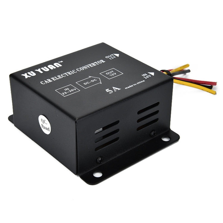 XUYUAN 60W Step-Down Converter 24V to 12V 5A Automotive DC Power Buck Converter -  by XUYUAN | Online Shopping UK | buy2fix