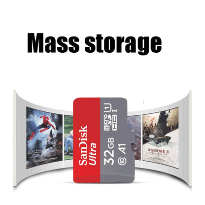 SanDisk A1 Monitoring Recorder SD Card High Speed Mobile Phone TF Card Memory Card, Capacity: 128GB-100M/S - Micro SD Card by SanDisk | Online Shopping UK | buy2fix