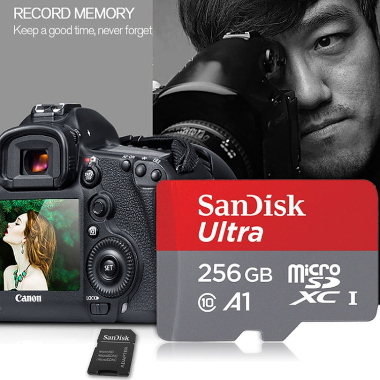 SanDisk A1 Monitoring Recorder SD Card High Speed Mobile Phone TF Card Memory Card, Capacity: 128GB-100M/S - Micro SD Card by SanDisk | Online Shopping UK | buy2fix