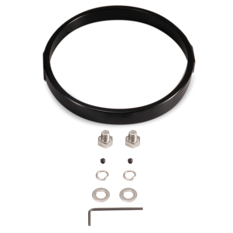 7 Inch Motorcycle Headlight Modification Parts Headlight Ring Bracket(Black) - Others by buy2fix | Online Shopping UK | buy2fix