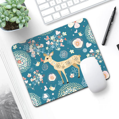 6 PCS Non-Slip Mouse Pad Thick Rubber Mouse Pad, Size: 21 X 26cm(Cartoon Deer) - Mouse Pads by buy2fix | Online Shopping UK | buy2fix