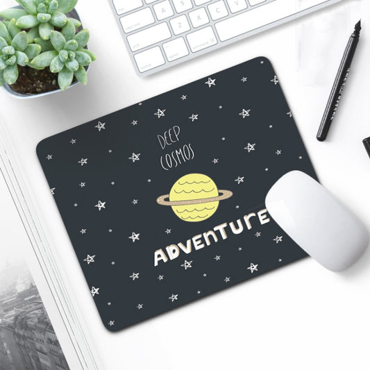 6 PCS Non-Slip Mouse Pad Thick Rubber Mouse Pad, Size: 21 X 26cm(Cartoon Planet) - Mouse Pads by buy2fix | Online Shopping UK | buy2fix