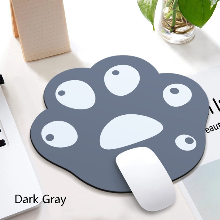 3 PCS XH12 Cats Claw Cute Cartoon Mouse Pad, Size: 280 x 250 x 3mm(Dark Gray) - Mouse Pads by buy2fix | Online Shopping UK | buy2fix