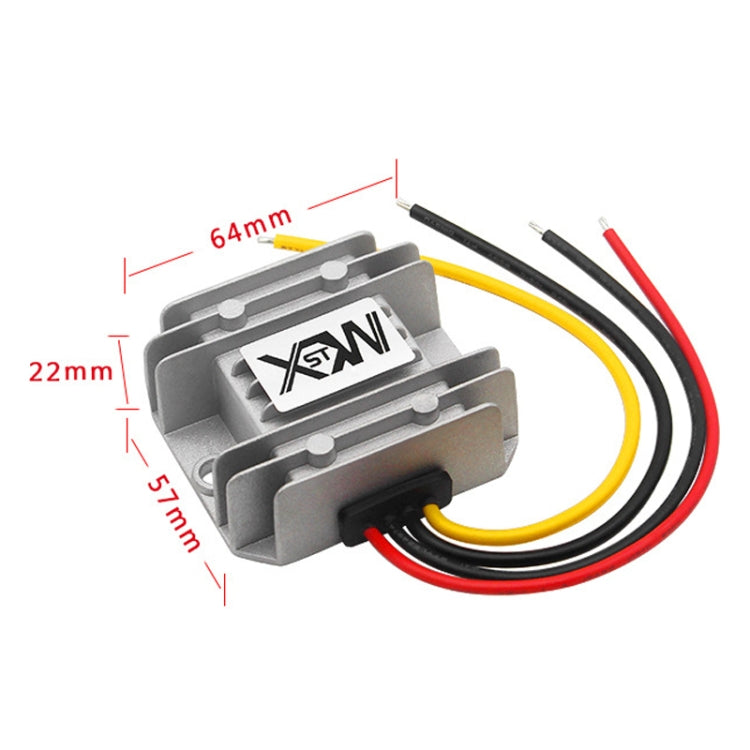 XWST DC 12/24V To 5V Converter Step-Down Vehicle Power Module, Specification: 12/24V To 5V 5A Medium Aluminum Shell -  by buy2fix | Online Shopping UK | buy2fix