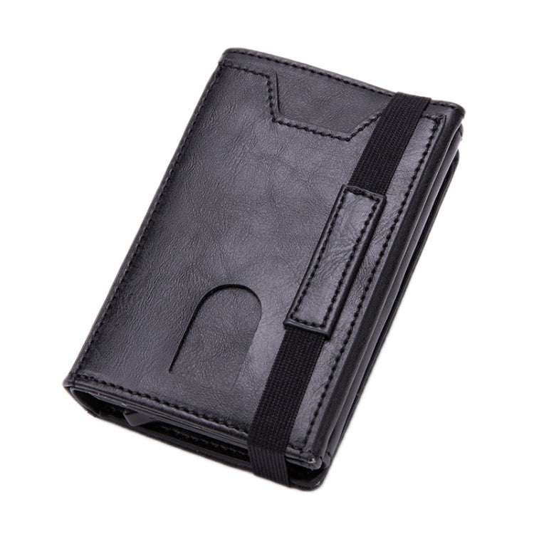 RFID Anti-Theft Aluminum Alloy Card Case(Mad Horse Black) - Antimagnetic RFID Package by buy2fix | Online Shopping UK | buy2fix