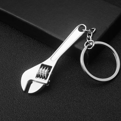 10 PCS Tool Metal Keychain Car Key Ring Pendant, Colour: H-540 Activity Wrench - Key Rings by buy2fix | Online Shopping UK | buy2fix