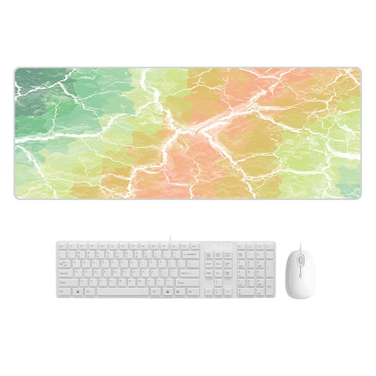 300x700x5mm Marbling Wear-Resistant Rubber Mouse Pad(Rainbow Marble) - Mouse Pads by buy2fix | Online Shopping UK | buy2fix