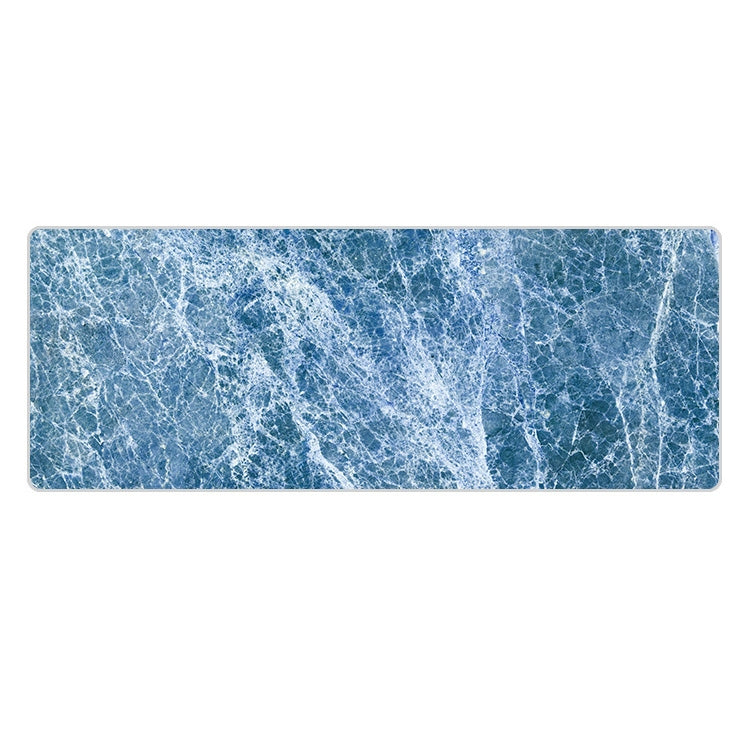 400x900x5mm Marbling Wear-Resistant Rubber Mouse Pad(Blue Marble) - Mouse Pads by buy2fix | Online Shopping UK | buy2fix