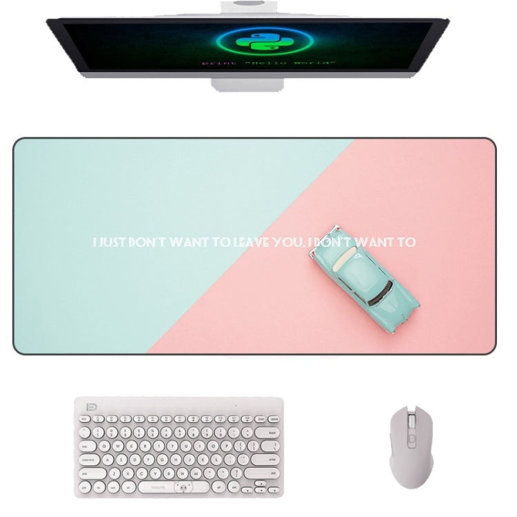 300x700x3mm AM-DM01 Rubber Protect The Wrist Anti-Slip Office Study Mouse Pad( 27) - Mouse Pads by buy2fix | Online Shopping UK | buy2fix