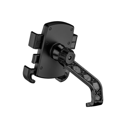 Kewig M16-B Bicycle Motorcycle Outdoor Riding Fixed Mobile Phone Bracket, Style:  Rearview Mirror(Black) - Holder by buy2fix | Online Shopping UK | buy2fix