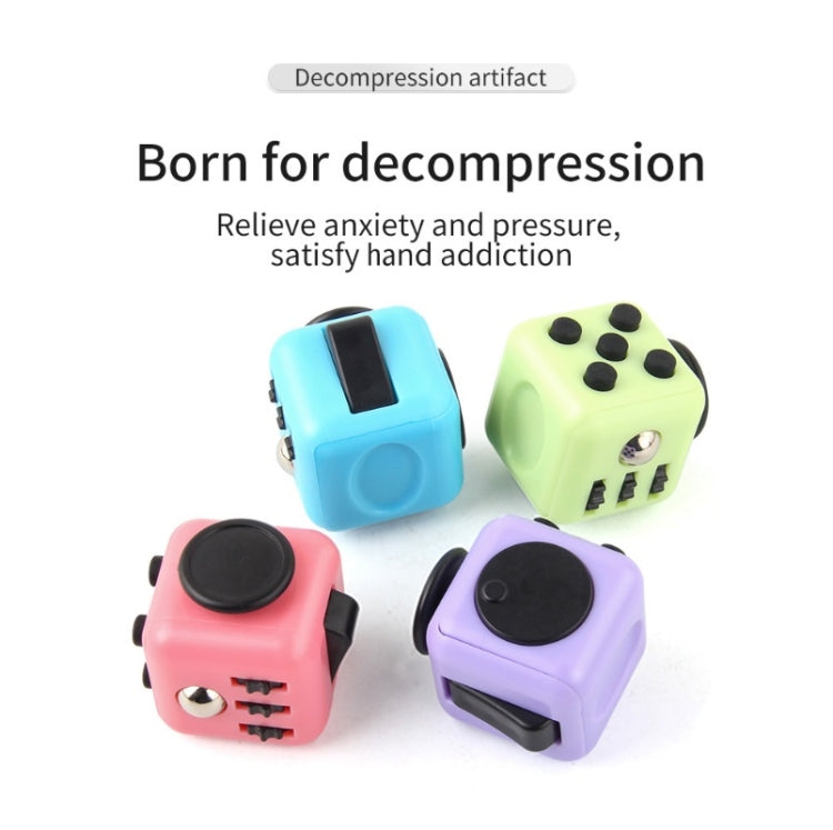 3 PCS Cube Decompression Toys For Adults & Children Unlimited Dice Vent Toys, Colour: Purple - Fidget Cube by buy2fix | Online Shopping UK | buy2fix