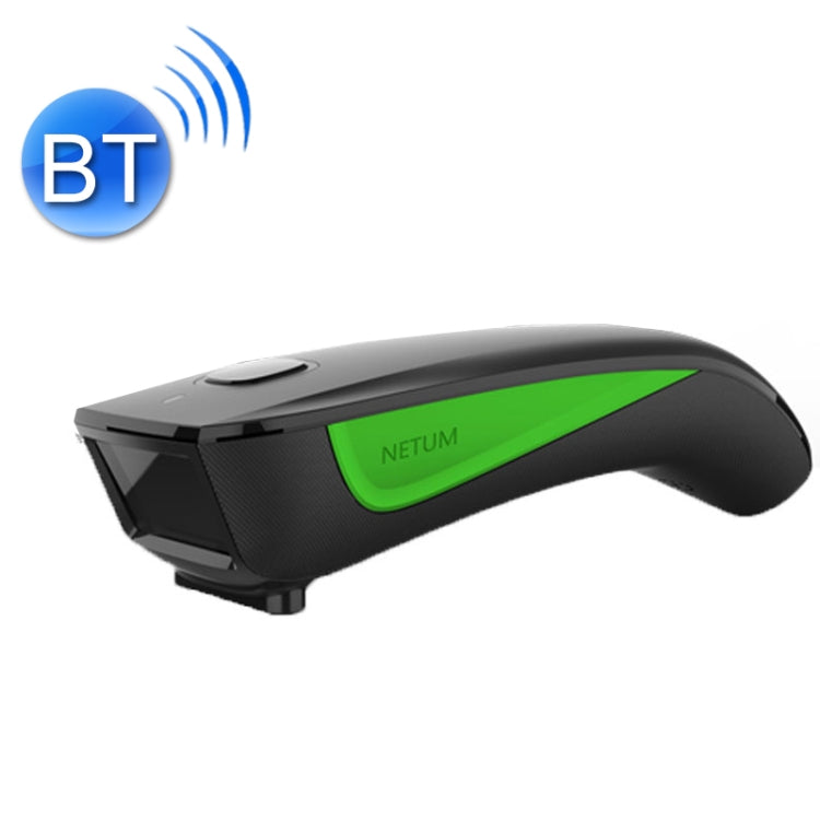 NETUM C750 Wireless Bluetooth Scanner Portable Barcode Warehouse Express Barcode Scanner, Model: C740 One-dimensional - Barcode Scanner by NETUM | Online Shopping UK | buy2fix