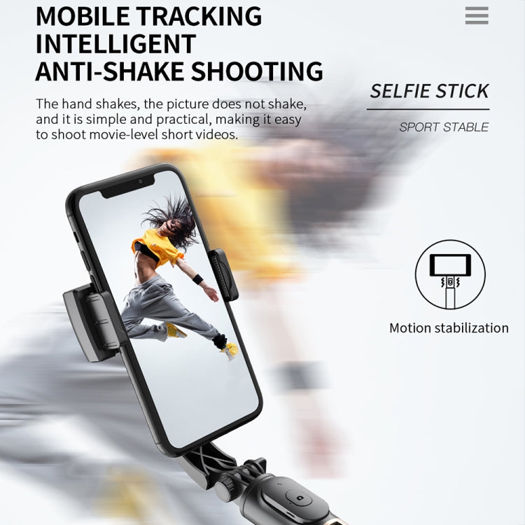 CYKE Q08 Anti-Shake Gimbal Bluetooth Selfie Stick Handheld Phone Live Tripod(No light Version) - Selfie Sticks by CYKE | Online Shopping UK | buy2fix