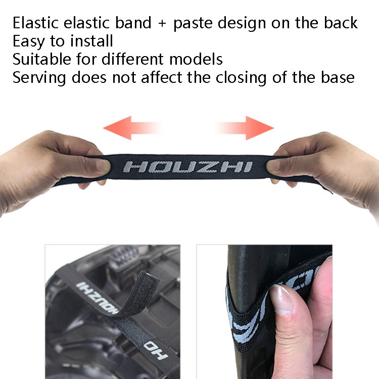 HOUZHI MTZT1010 Motorcycle Sun Insulation Cushion 3D Grid Breathable Sweating Cool Seat Cover, Style: Double Layer L - In Car by buy2fix | Online Shopping UK | buy2fix