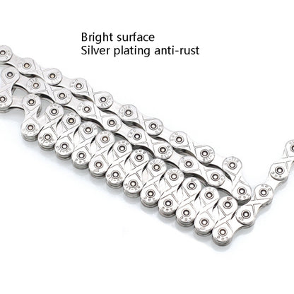 Mountain Road Bike Chain Electroplating Chain, Specification: 9 Speed chain - Outdoor & Sports by buy2fix | Online Shopping UK | buy2fix