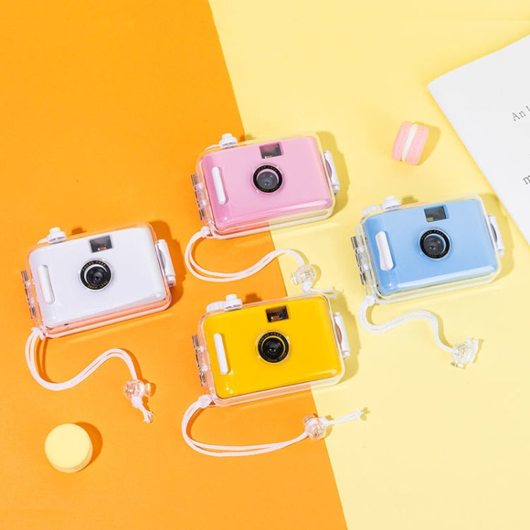 Cute Retro Film Waterproof Shockproof Camera With Disposable Film(All White Shell) - Consumer Electronics by buy2fix | Online Shopping UK | buy2fix