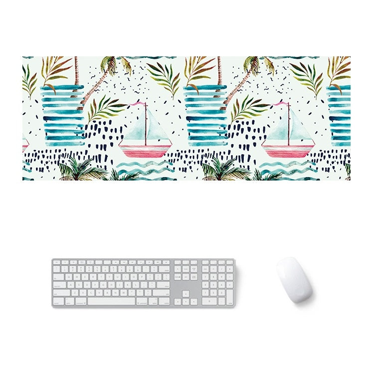 800x300x4mm Office Learning Rubber Mouse Pad Table Mat(14 Tropical Rainforest) - Mouse Pads by buy2fix | Online Shopping UK | buy2fix