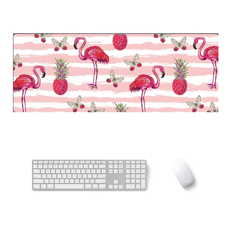 900x400x5mm Office Learning Rubber Mouse Pad Table Mat(1 Flamingo) - Mouse Pads by buy2fix | Online Shopping UK | buy2fix