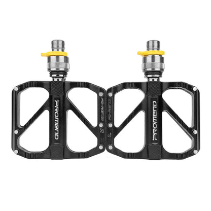 PD-R67Q 1 Pair PROMEND Bicycle Pedal Road Bike Aluminum Alloy Bearing Quick Release Folding Pedal - Pedals by PROMEND | Online Shopping UK | buy2fix