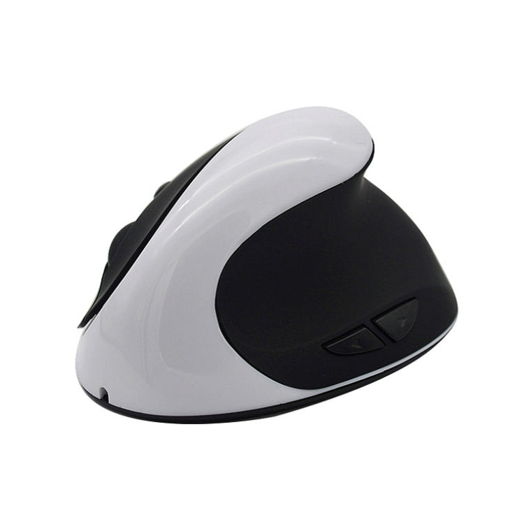 JSY-03 6 Keys Wireless Vertical Charging Mouse Ergonomic Vertical Optical Mouse(White) - Wireless Mice by buy2fix | Online Shopping UK | buy2fix