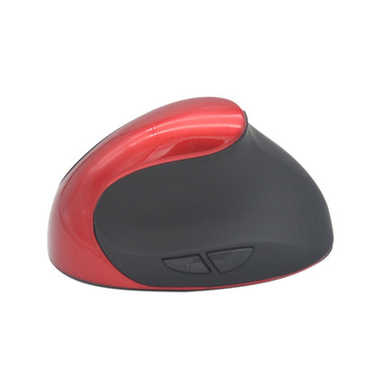 JSY-03 6 Keys Wireless Vertical Charging Mouse Ergonomic Vertical Optical Mouse(Red) - Wireless Mice by buy2fix | Online Shopping UK | buy2fix