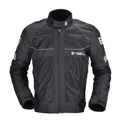 GHOST RACING GR-Y05 Motorcycle Cycling Cloth Men Knight Racing Jacket Keep Warm Anti-Fall Locomotive Off-Road Suit, Size: XL(Black) - In Car by GHOST RACING | Online Shopping UK | buy2fix