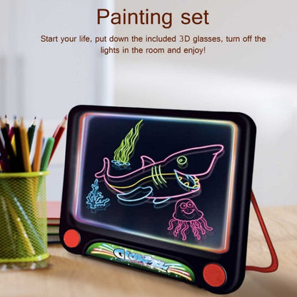 Multifunctional Luminous 3D Children Drawing Board, Without Watercolor Pen, Style: Luminous Space - Drawing Toys by buy2fix | Online Shopping UK | buy2fix