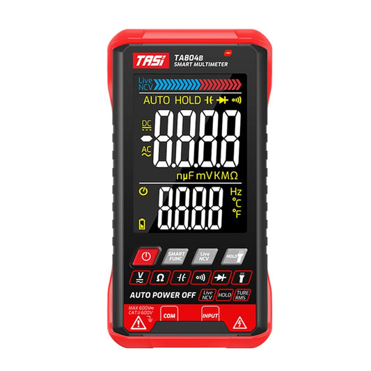 TA804B Auto + Manual Color Screen Digital Intelligent Multimeter OHM NCV Voltage Meter - Consumer Electronics by buy2fix | Online Shopping UK | buy2fix