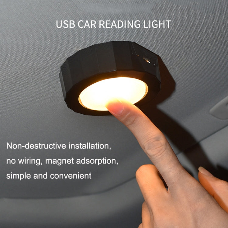 Z7 Car Ceiling USB Wireless Strobe Reading Light, Color: Black (Stair Lamp + Music Sound Control) - In Car by buy2fix | Online Shopping UK | buy2fix